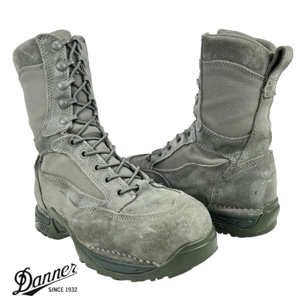 Danner Mens 6 Gore Tex 8 Inch USAF Temperate Combat‎ Boots Green NMT